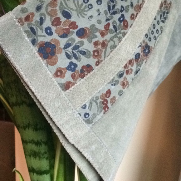 Vintage Bloomingdales Suede Boho Tunic - Picture 6 of 8